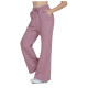 Target Γυναικείο παντελόνι φόρμας Loose Flare Hem Fleece Pants